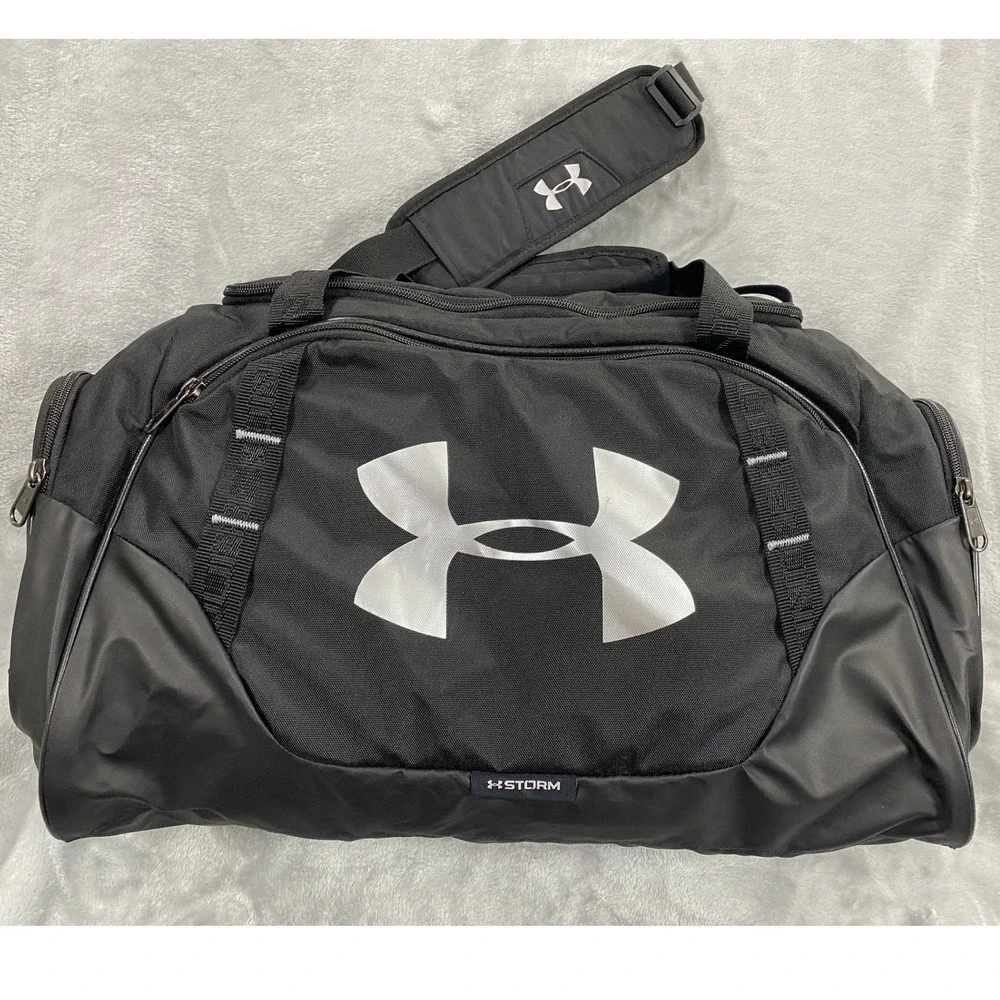 Under Armour Undeniable 3.0 Duffel Bag Mens Black 38L Gym Travel 1300214-001